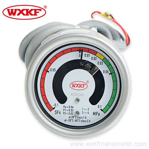 -0.1-1.0 MPa SF6 gas manometer For Circuit Breaker